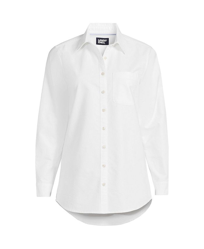 Macy's white long discount sleeve shirt
