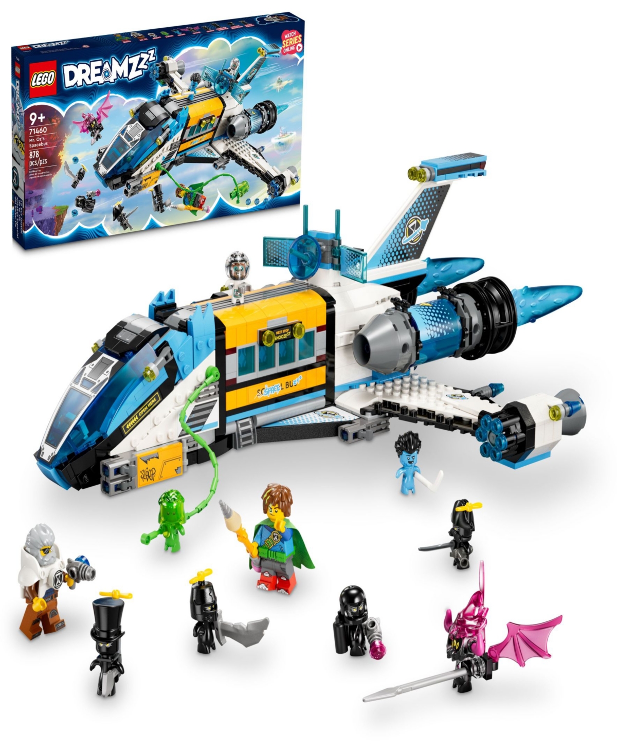 Lego Dreamzzz 71460 Mr.â Oz'sâ Spacebus Toy Building Set In Multicolor