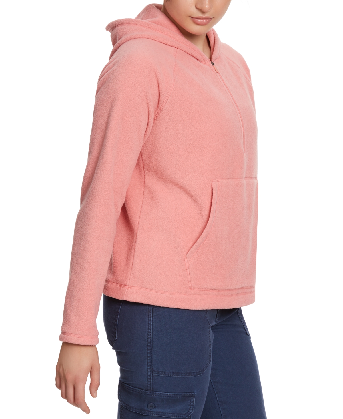 Bass Outdoor Women's Quarter-Zip Long-Sleeve Hoodie