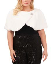 Macys plus size shrugs 2025
