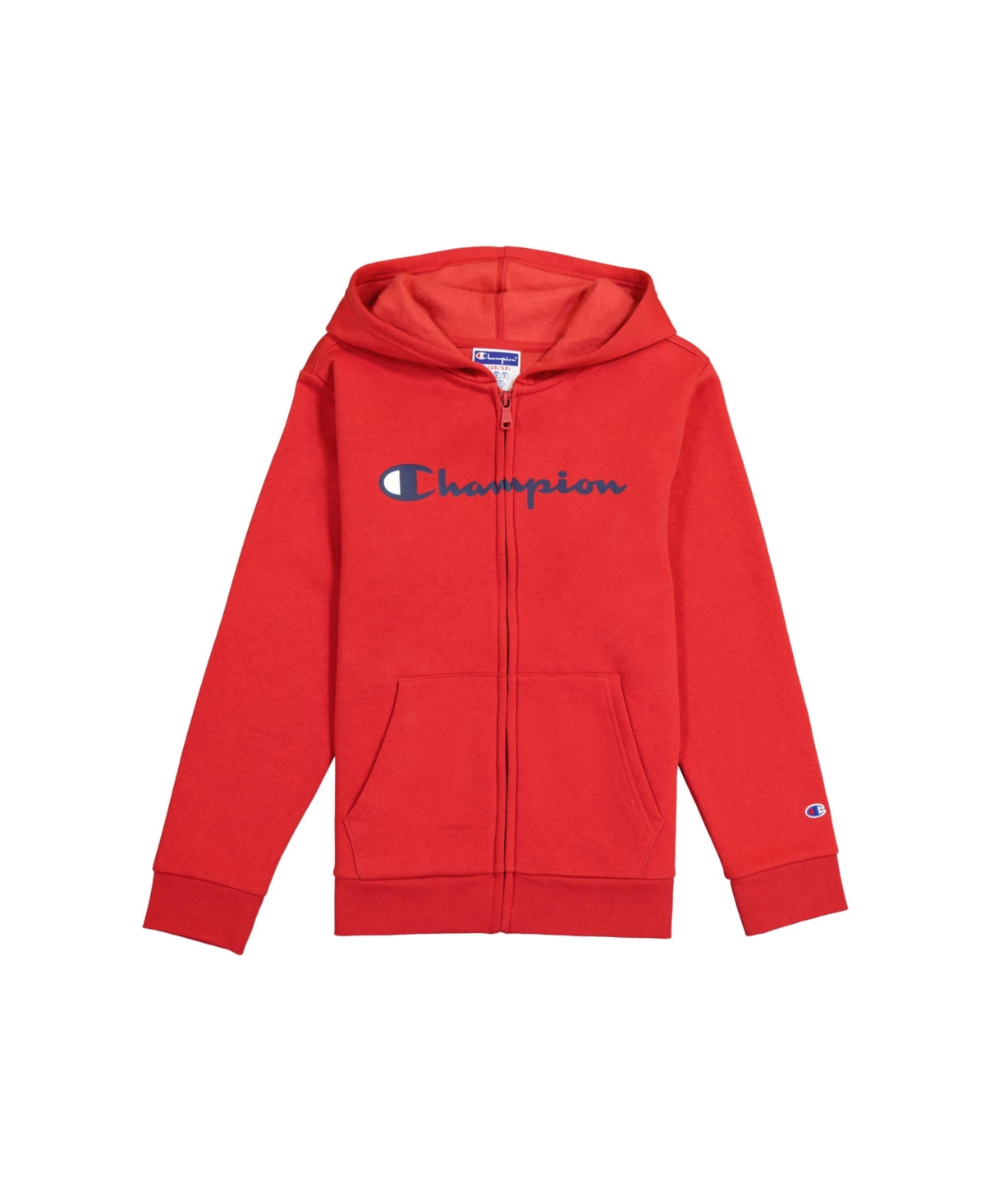 Champion Kids Little Boys Full Zip Hoodie In Eclipse Red ModeSens