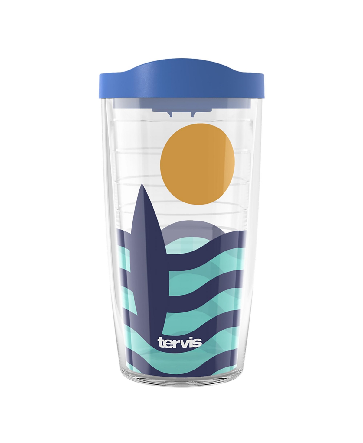 Tervis Tumbler Tervis Surf High Tide Made In Usa Double Walled Insulated Tumbler Travel Cup Keeps Drinks Cold & Hot In Open Miscellaneous