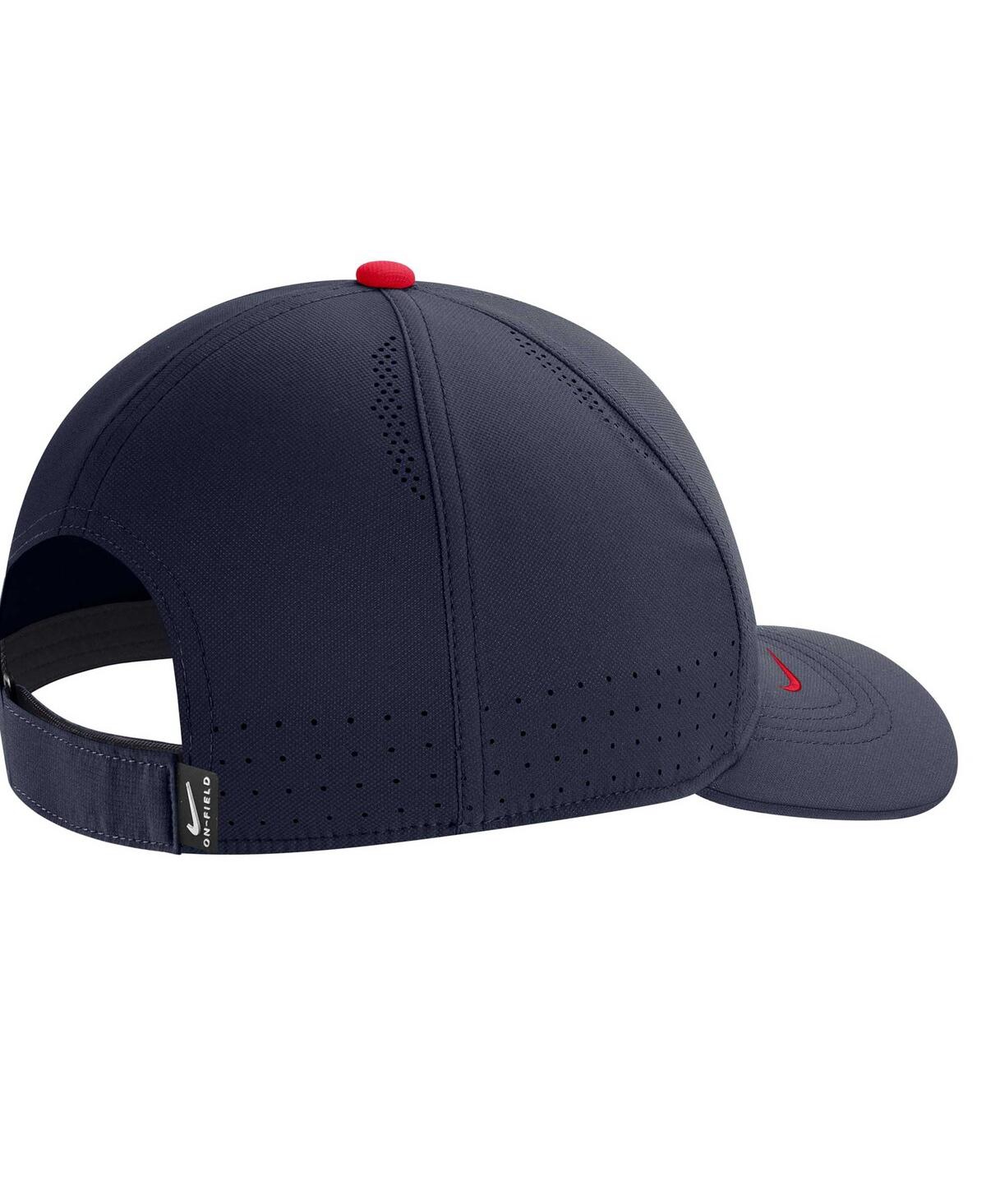 Shop Nike Men's  Navy Gonzaga Bulldogs 2022 Sideline Legacy91 Performance Adjustable Hat
