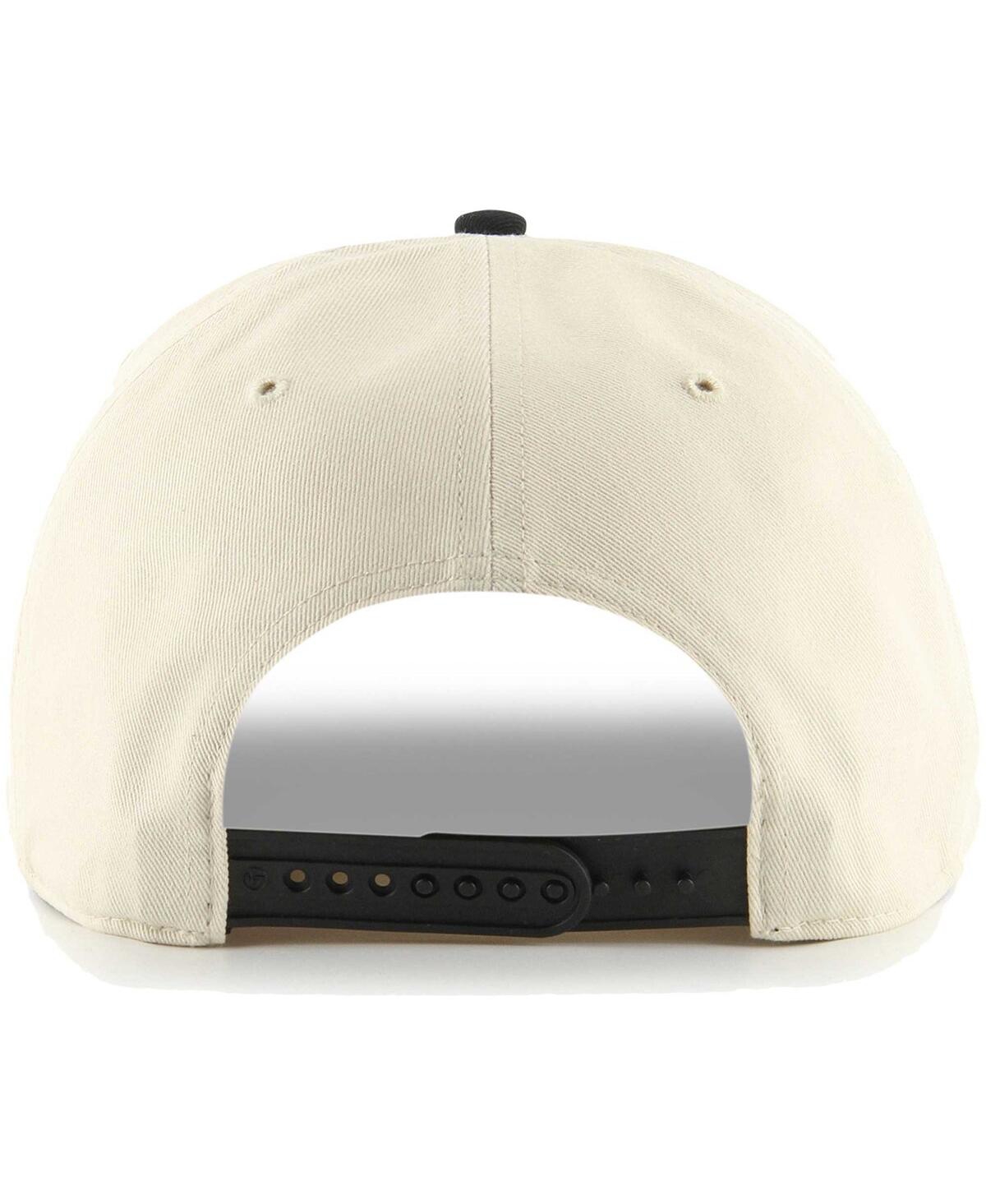 Men's '47 Brand Black Philadelphia Eagles Wave Hitch Adjustable Hat - Black