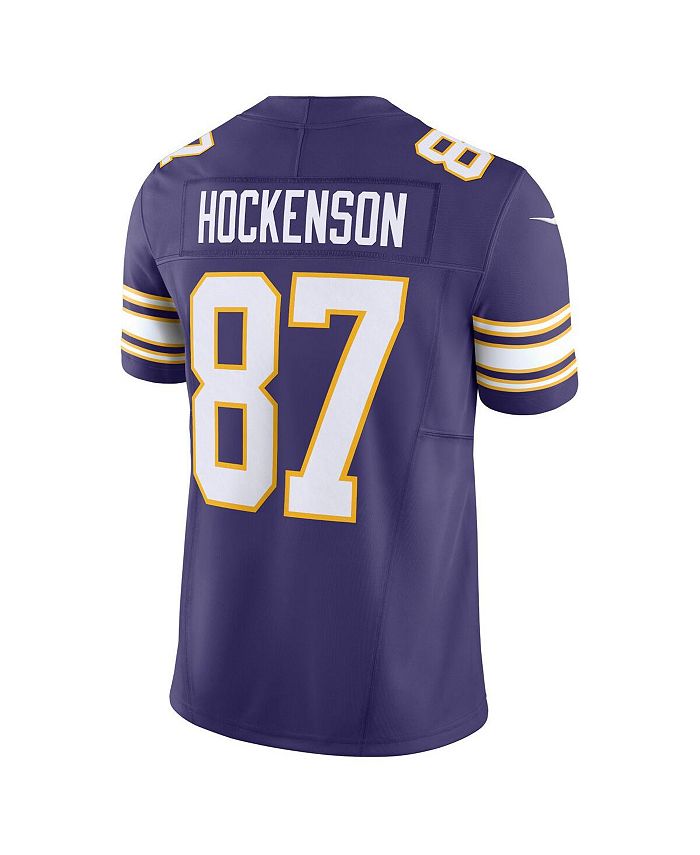 T.J. Hockenson Minnesota Vikings Nike Youth Game Jersey - Purple