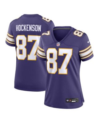 Women's T.J. Hockenson Minnesota Vikings Alternate Game Player Jersey