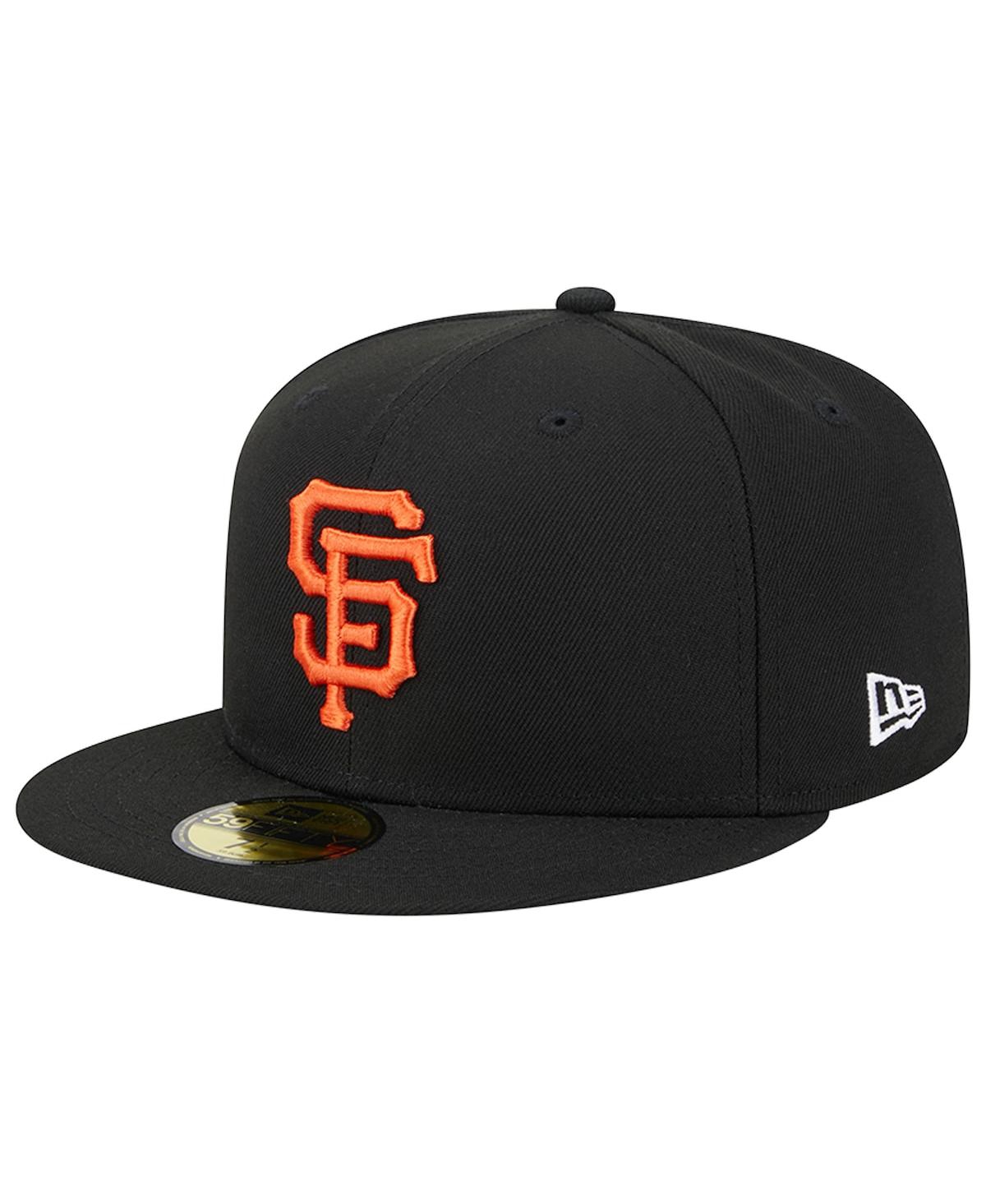 New Era Men's  Black San Francisco Giants 2010 World Series Side Patch 9fifty Snapback Hat In Black