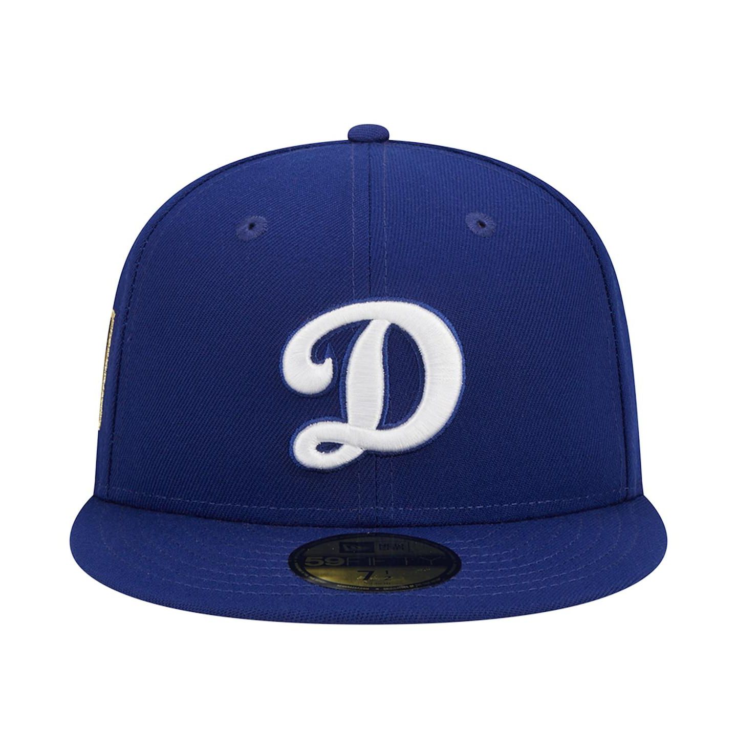Мужская кепка New Era Royal Los Angeles Dodgers Alternate Logo 2020 World Series Team Color 59FIFTY Fitted Hat — фото 3