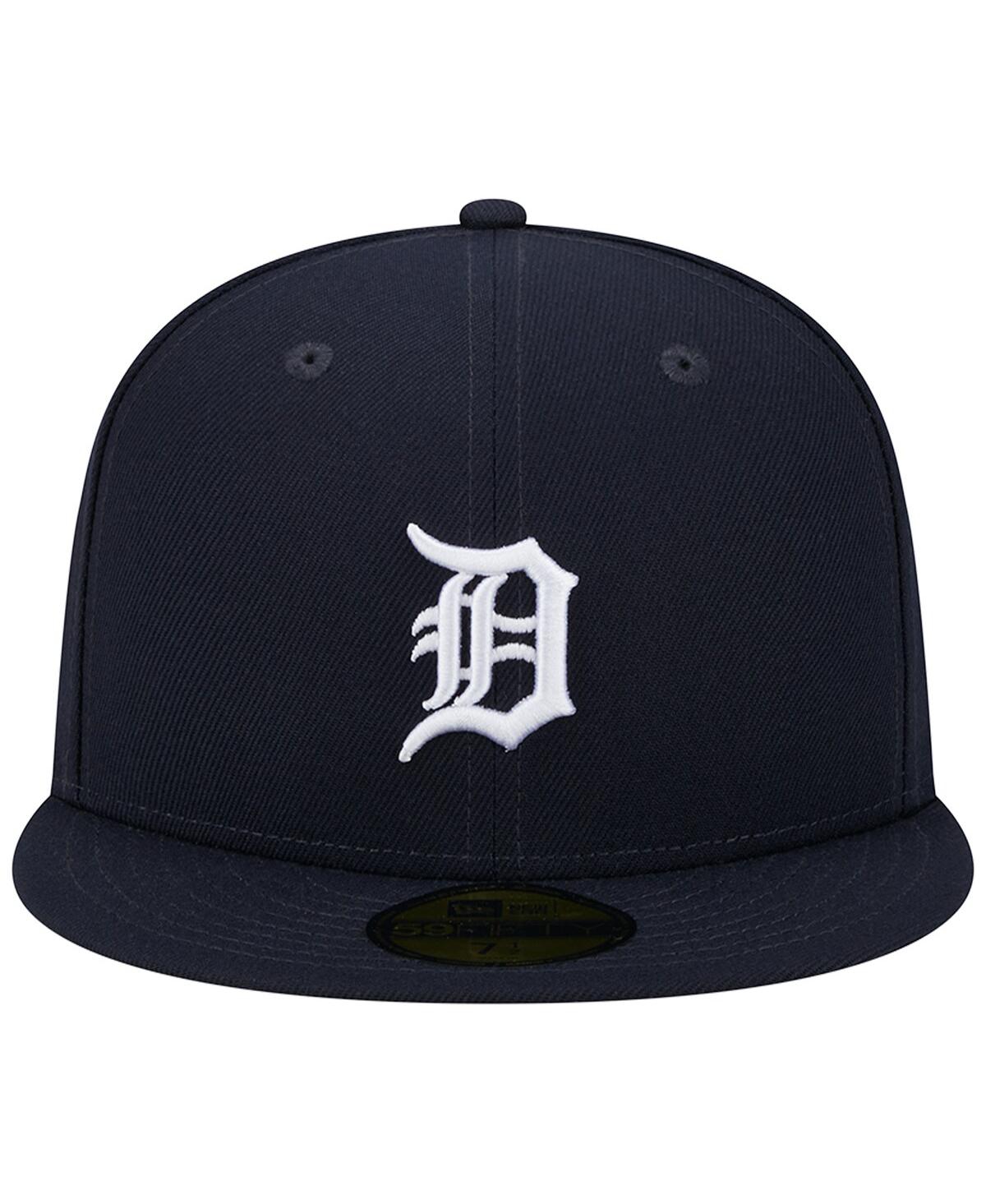 New Era Men's  Navy Detroit Tigers 2005 Mlb All-star Game Side Patch 9fifty Snapback Hat In Navy