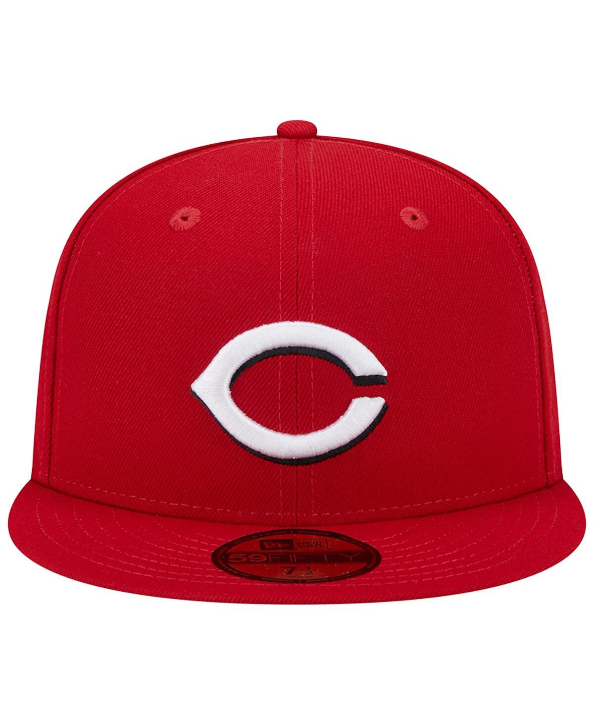 Men's New EraCincinnati Reds 1990 World Series Team Color 59FIFTY Fitted Hat - Red