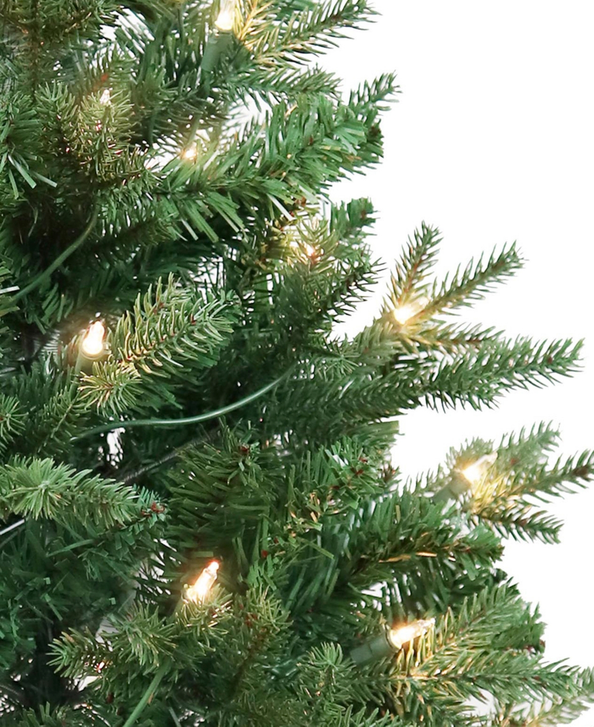 Kurt Adler Pre-Lit Clear Incandescent Jackson Pine Tree