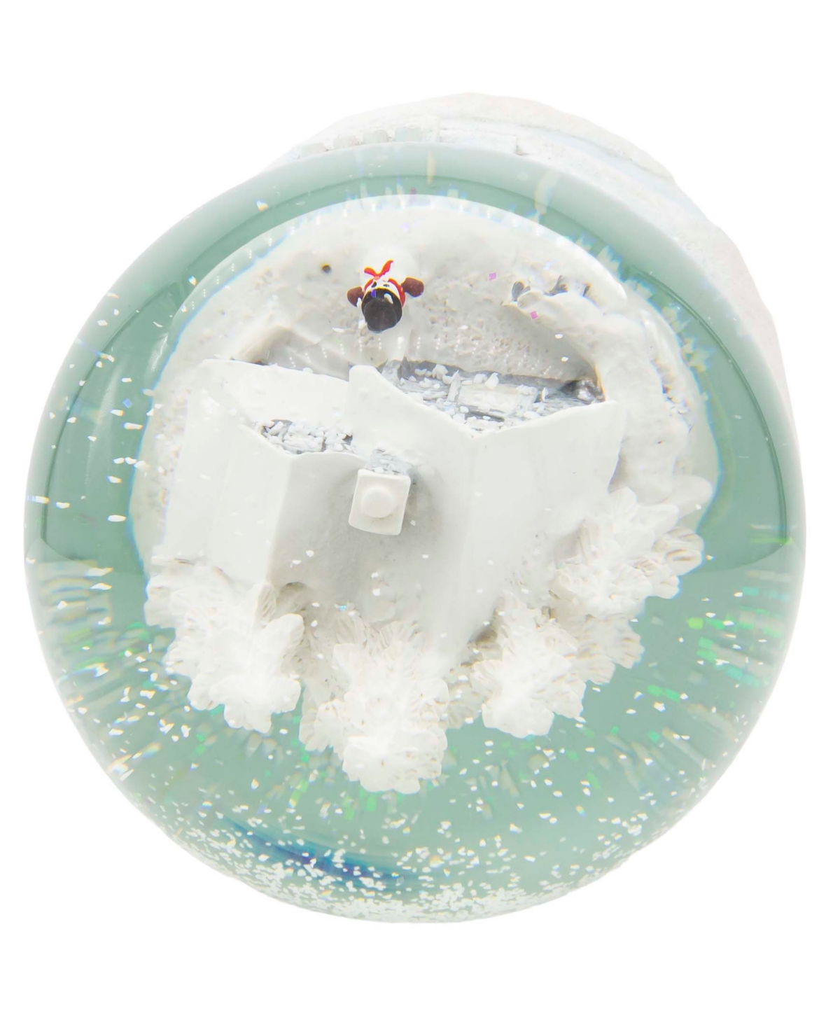 Kurt Adler 120mm Musical Snowy House Water Globe In Multicolored