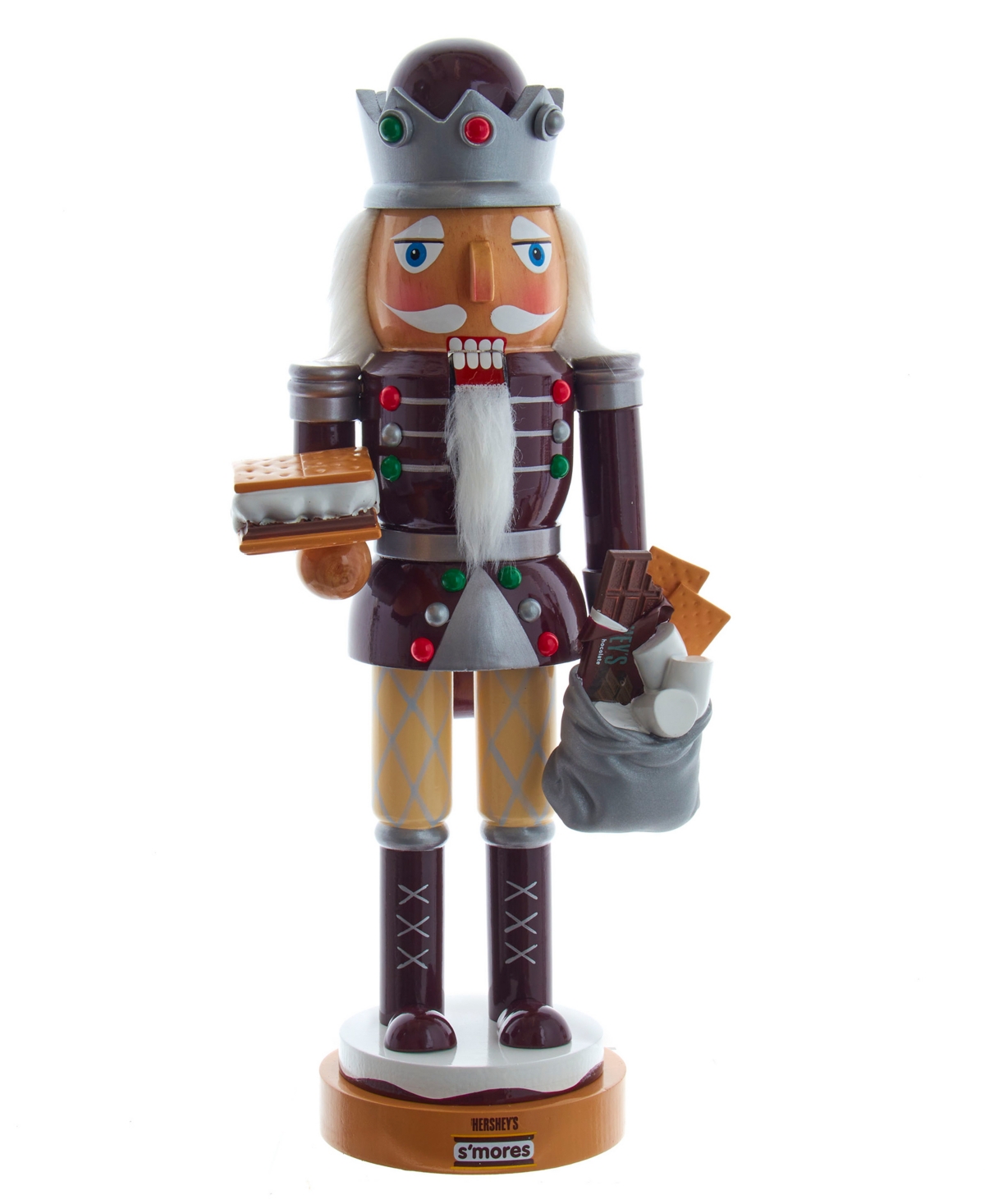 Kurt Adler 14" Hershey's S'mores Nutcracker In Multicolored