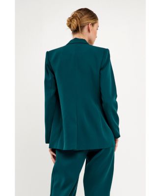Women's Single-Breasted Blazer