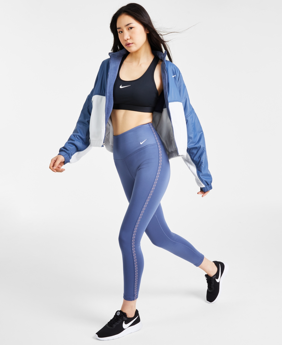 Nike Women's Therma-fit One High-Waisted 7/8 Leggings -white