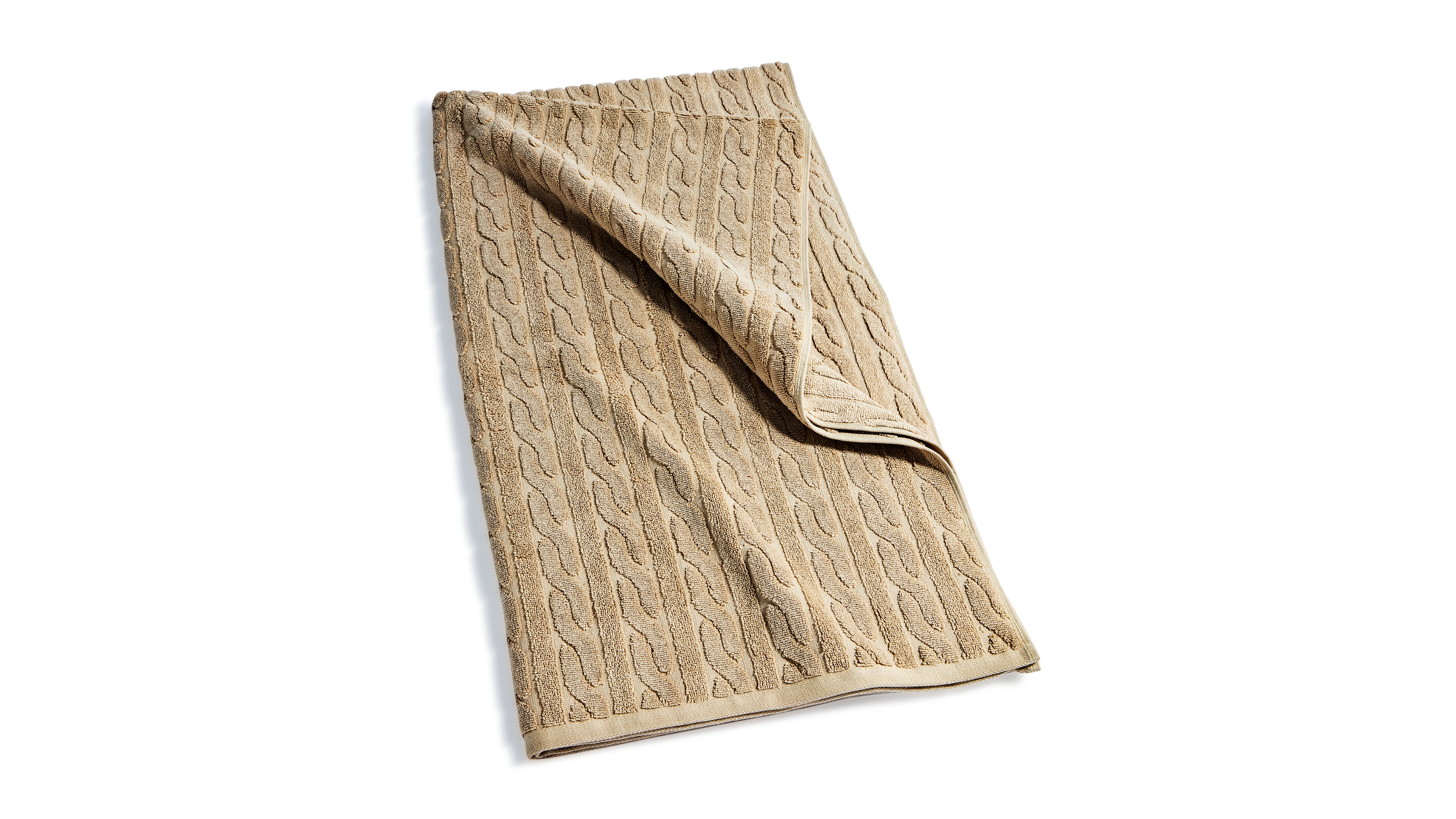 Lauren Ralph Sanders Cable Bath Towel, 30" x 56"