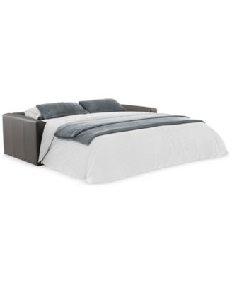 Shevrin Leather Sleeper Sofa