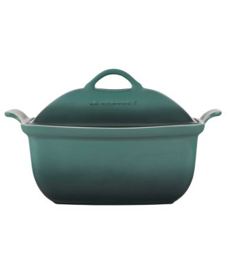 Heritage Stoneware 4.5 Quart Deep Baker with Lid