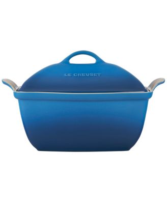 Heritage Stoneware 4.5 Quart Deep Baker with Lid