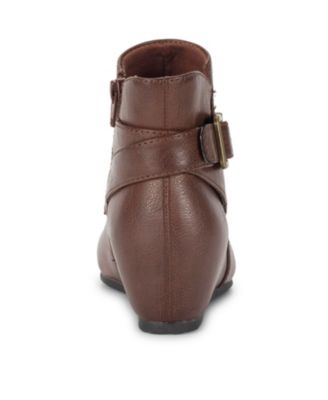 Women's Serena Zipper Wedge Booties
