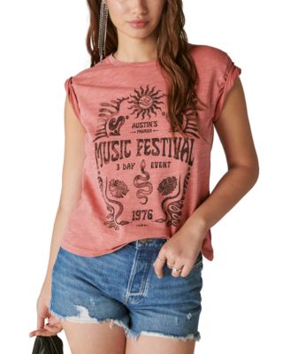 Lucky Brand - Women's Austin Music Festival T-Shirt