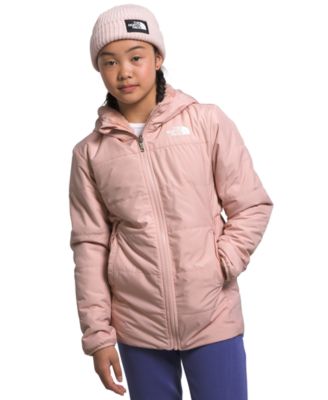 The North Face Big Girls Reversible Mossbud Jacket - Macy's