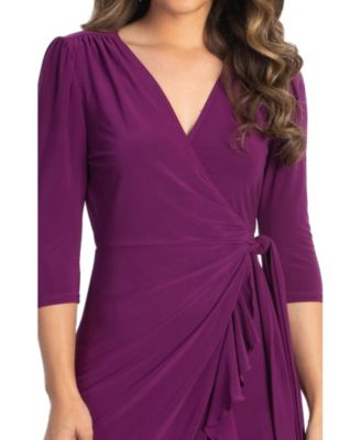 Women's Whimsy Ruffled Wrap Dress