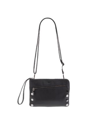 Nash Small Leather Crossbody Wristlet