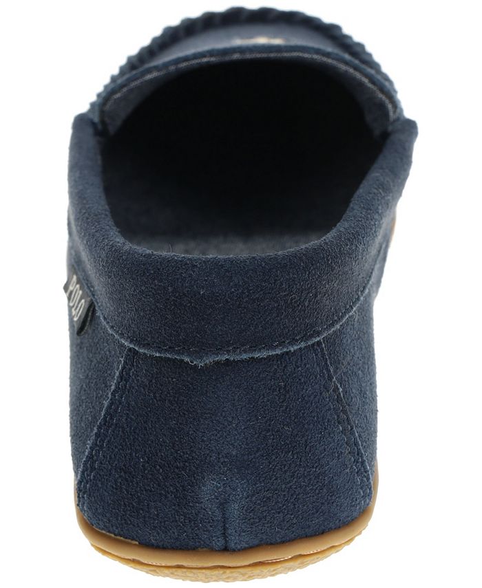 Polo Ralph Lauren Women's Collins Mediterranean Bear Suede Moccasin ...