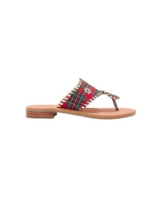 Big Girls Jacks Gum Rubber Sole Flat Sandals