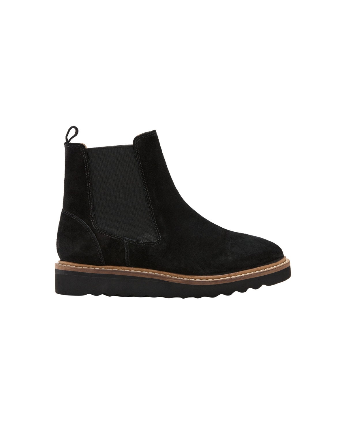 Jack Rogers Little Girls Coco Chelsea Suede Pull-On Boots
