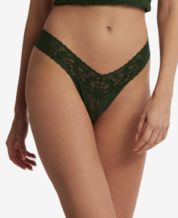 Green Lace Thongs - Macy's