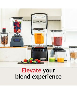 Total Blender Classic - Includes FourSide Jar (75 oz) - 10-Speed Professional-Grade Countertop Blender - High-Power Kitchen Blender with 6 Pre-Programmed Cycles - Black