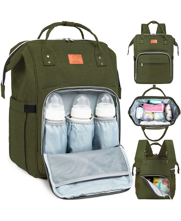 KeaBabies Original Diaper Bag Backpack Multi Functional Baby