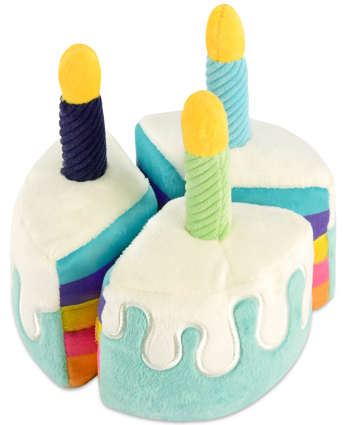 Bone-Appetit Cake Plush Dog Toy