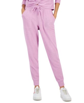 Hippie Rose - Juniors' Boucl&eacute; Hacci Jogger Pants
