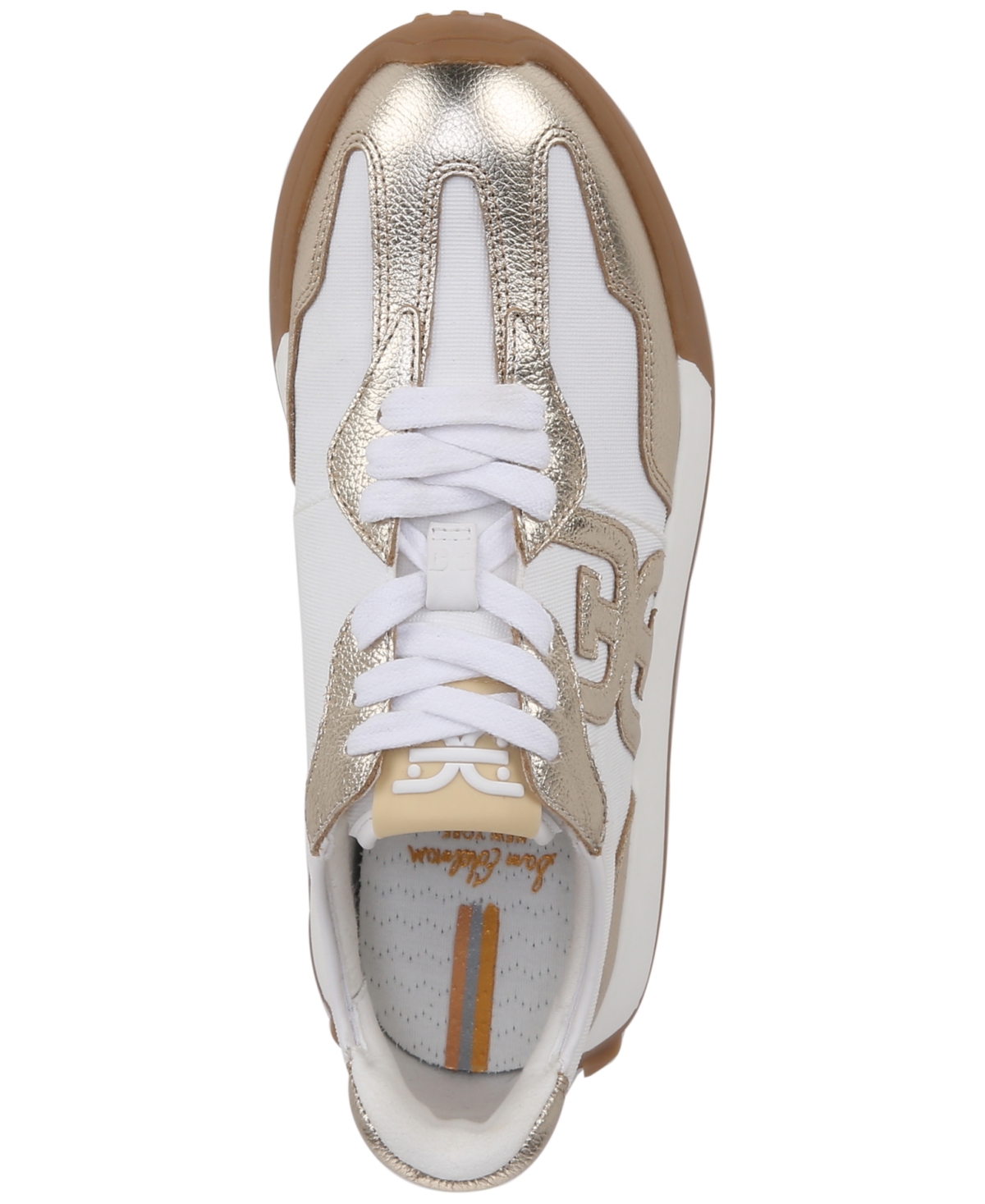 Sam Edelman Women's Langley Emblem Lace-Up Trainer Sneakers