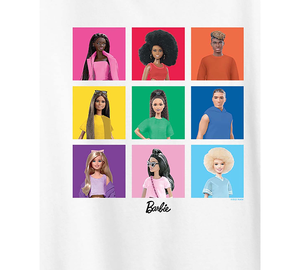 Hybrid Apparel Trendy Plus Size Barbie Pride Graphic T-shirt