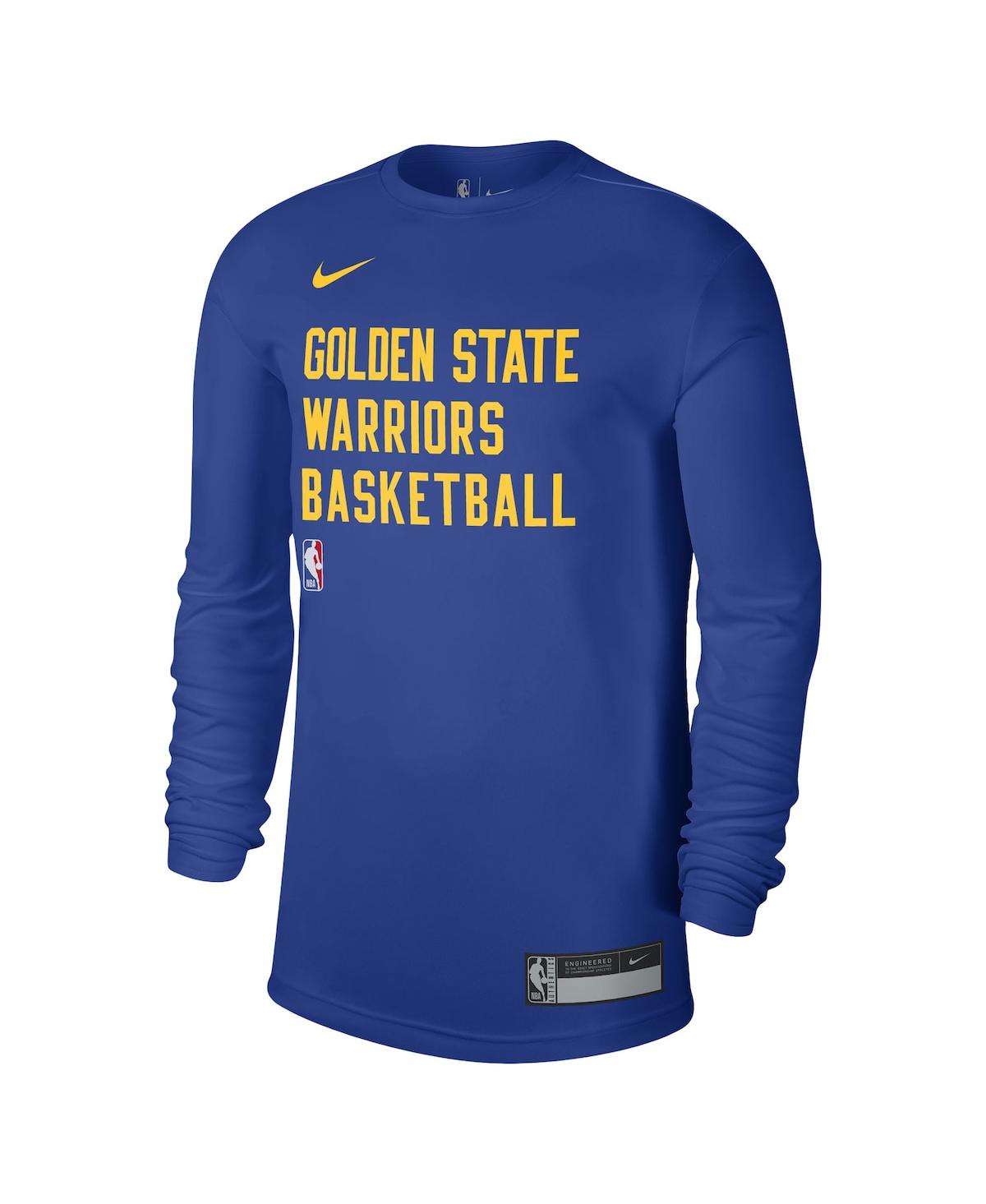 Nike Men's And Women's  Royal Golden State Warriors 2023/24 Legend On-court Practice Long Sleeve T-sh In Royal