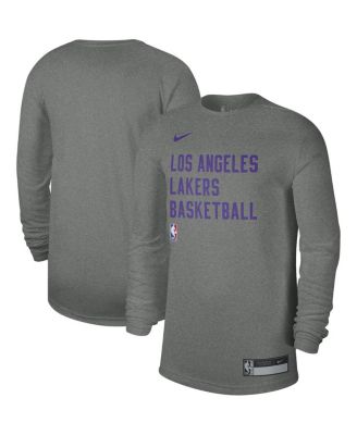 Lids Los Angeles Lakers Nike Essential Practice Legend Performance Long  Sleeve T-Shirt - Purple