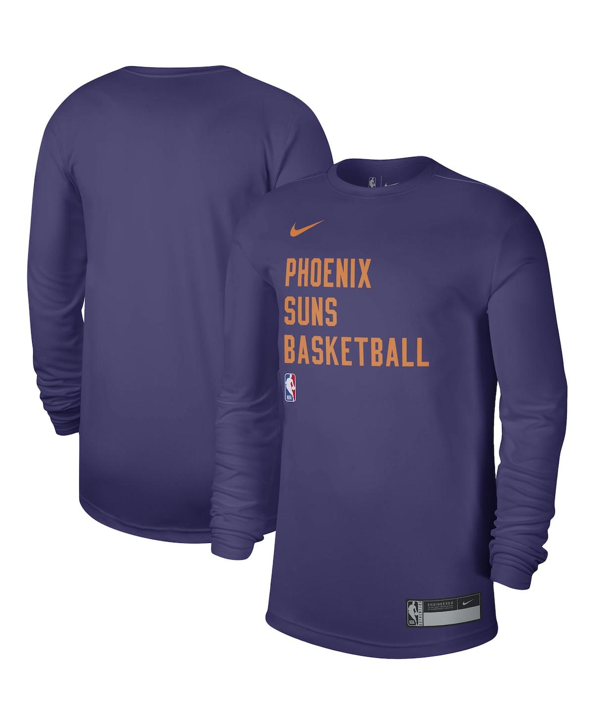 Nike Men's And Women's  Purple Phoenix Suns 2023 Legend On-court Practice Long Sleeve
