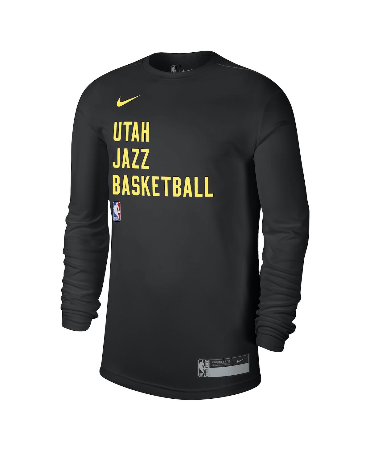 Shop Nike Men's And Women's  Black Utah Jazz 2023 Legend On-court Practice Long Sleeve