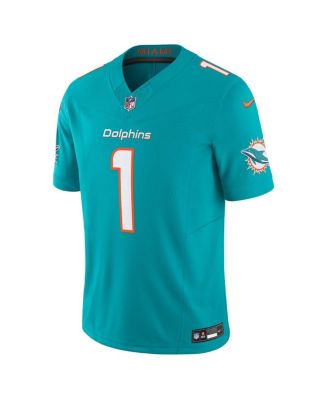 Men's Tua Tagovailoa Aqua Miami Dolphins Vapor F.U.S.E. Limited Jersey