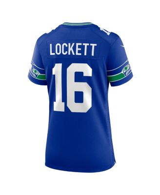 シアトルシーホークス　Tyler Lockett ユニフォーム Nike Women's Tyler Lockett Seattle Seahawks Throwback Player