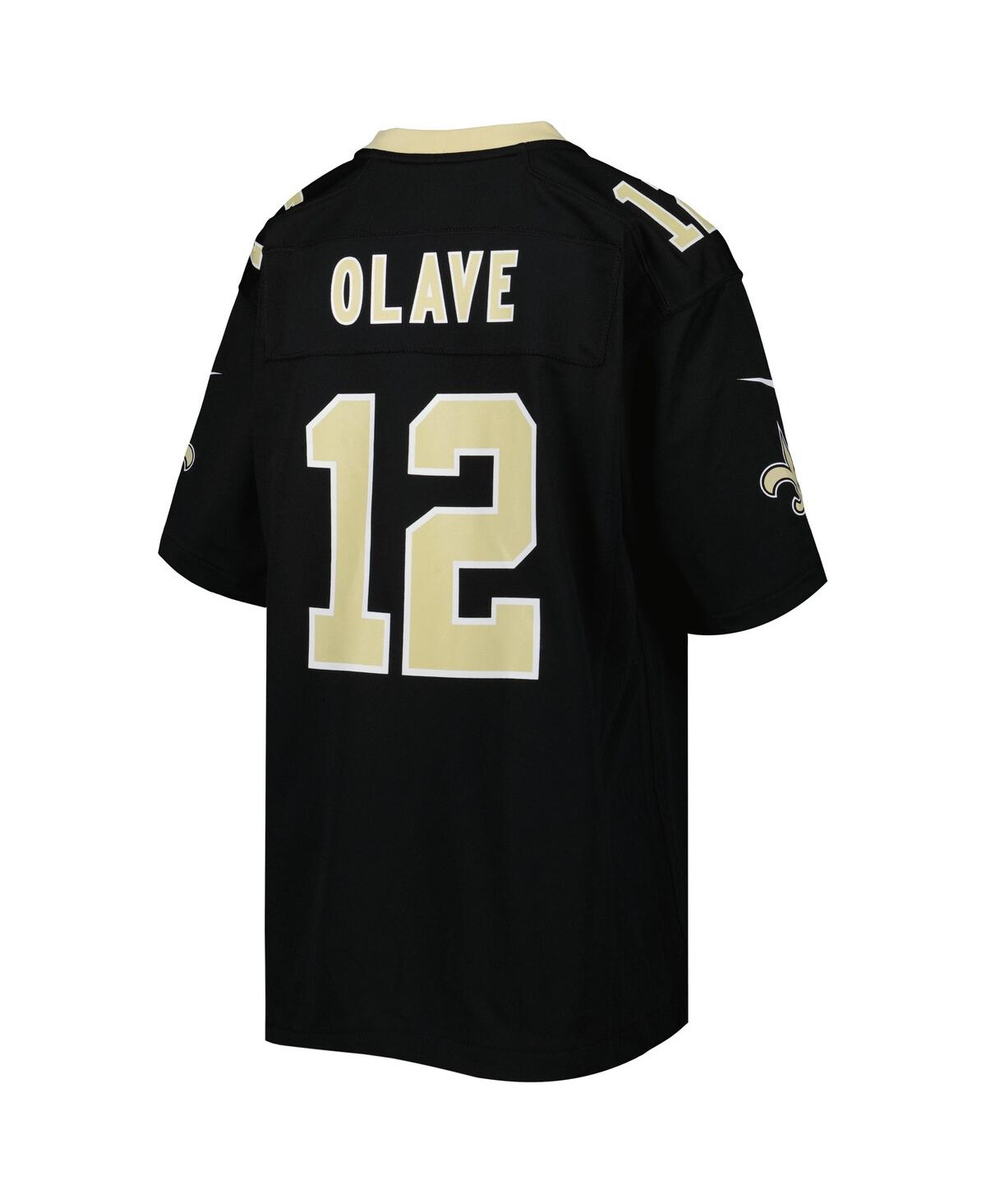 Big Boys Nike Chris OlaveNew Orleans Saints Game Jersey - Black
