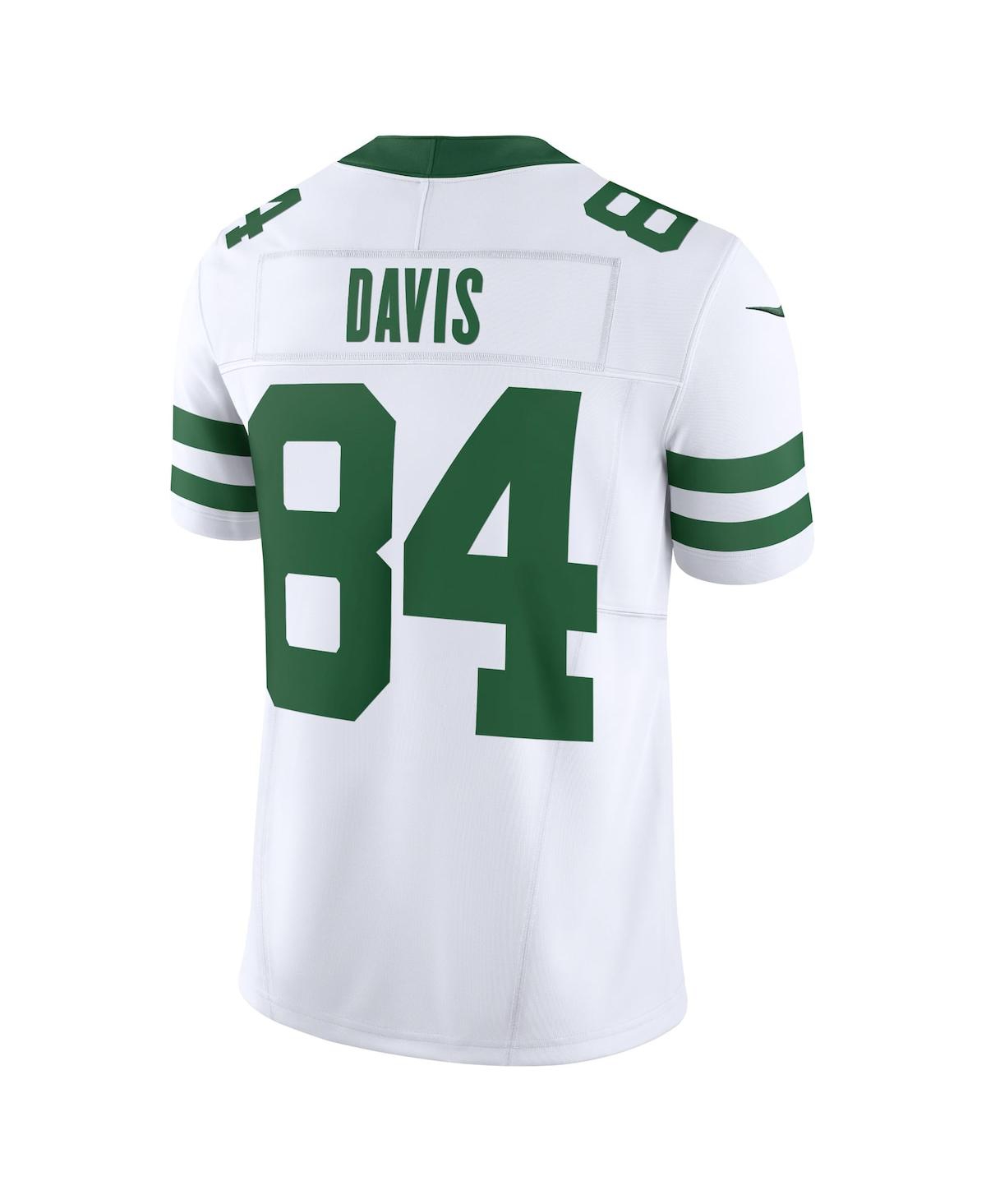 Men's Nike Corey DavisNew York Jets Legacy Vapor F.u.s.e. Limited Jersey - White