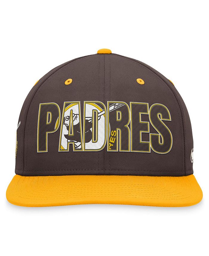 Nike Men's Brown San Diego Padres Cooperstown Collection Pro Snapback ...