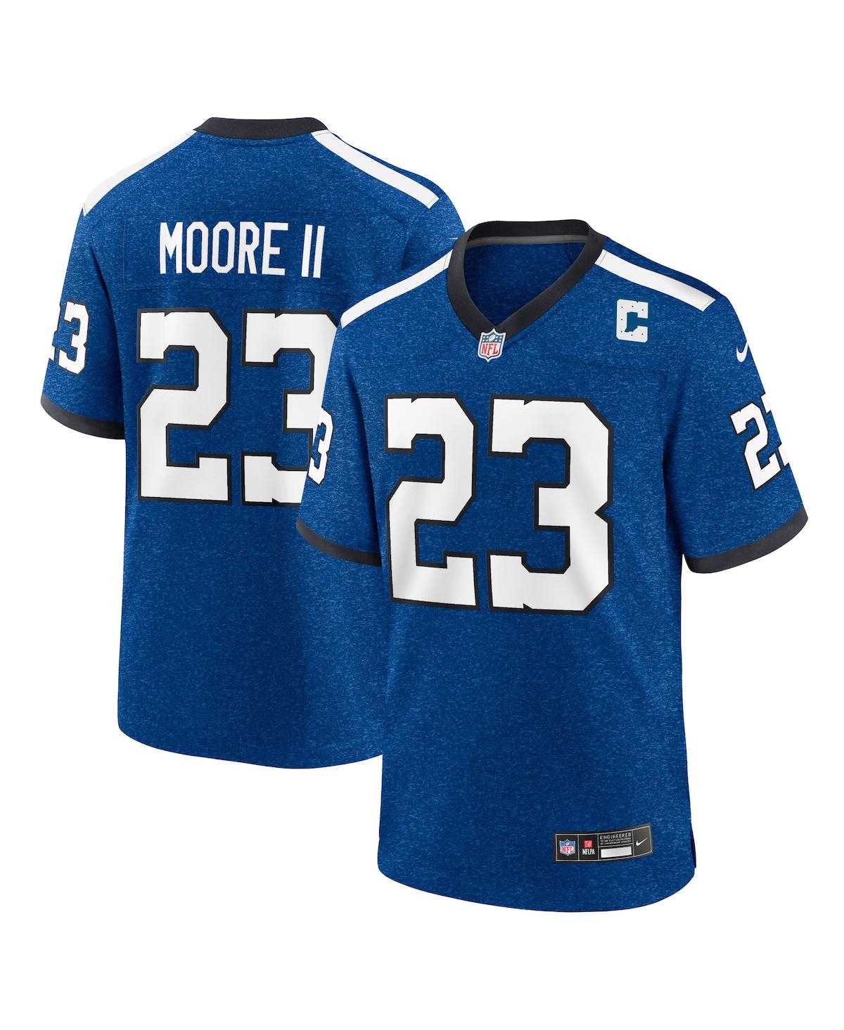 Men's Nike Kenny Moore IiIndianapolis Colts Indiana Nights Alternate Game Jersey - Royal