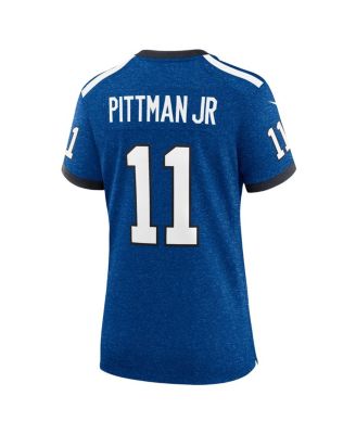 Women's Michael Pittman Jr. Royal Indianapolis Colts Indiana Nights Alternate Game Jersey
