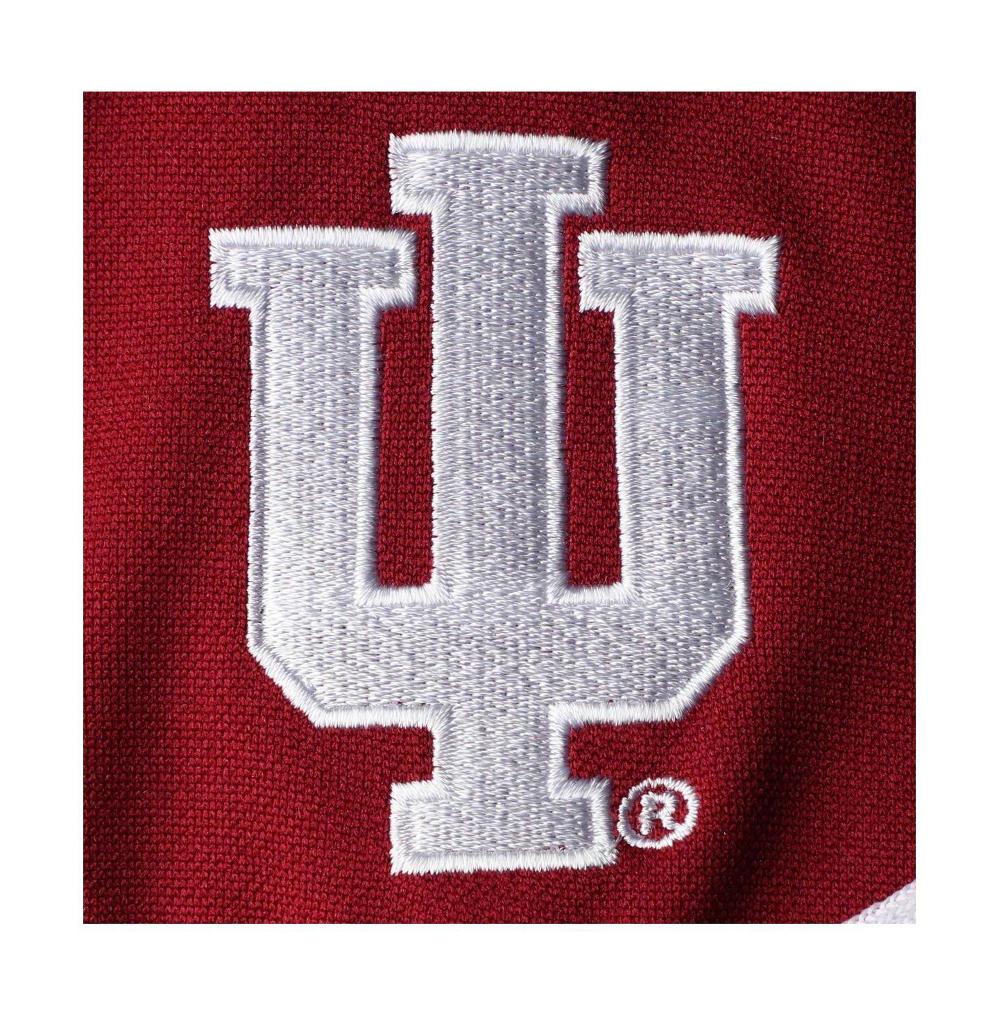 Little King Apparel Girls Toddler Crimson Indiana Hoosiers Two-Piece Cheer Set — фото 3